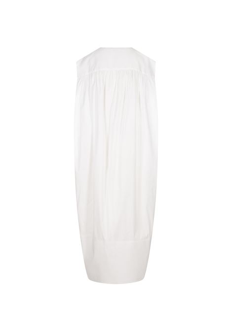 Abito Midi Smanicato Bianco Con Cintura FABIANA FILIPPI | ABD275F640L36200000142